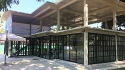 Building flooring, furnitures, lighting, sanitary for a Coffee Shop in Vientiane